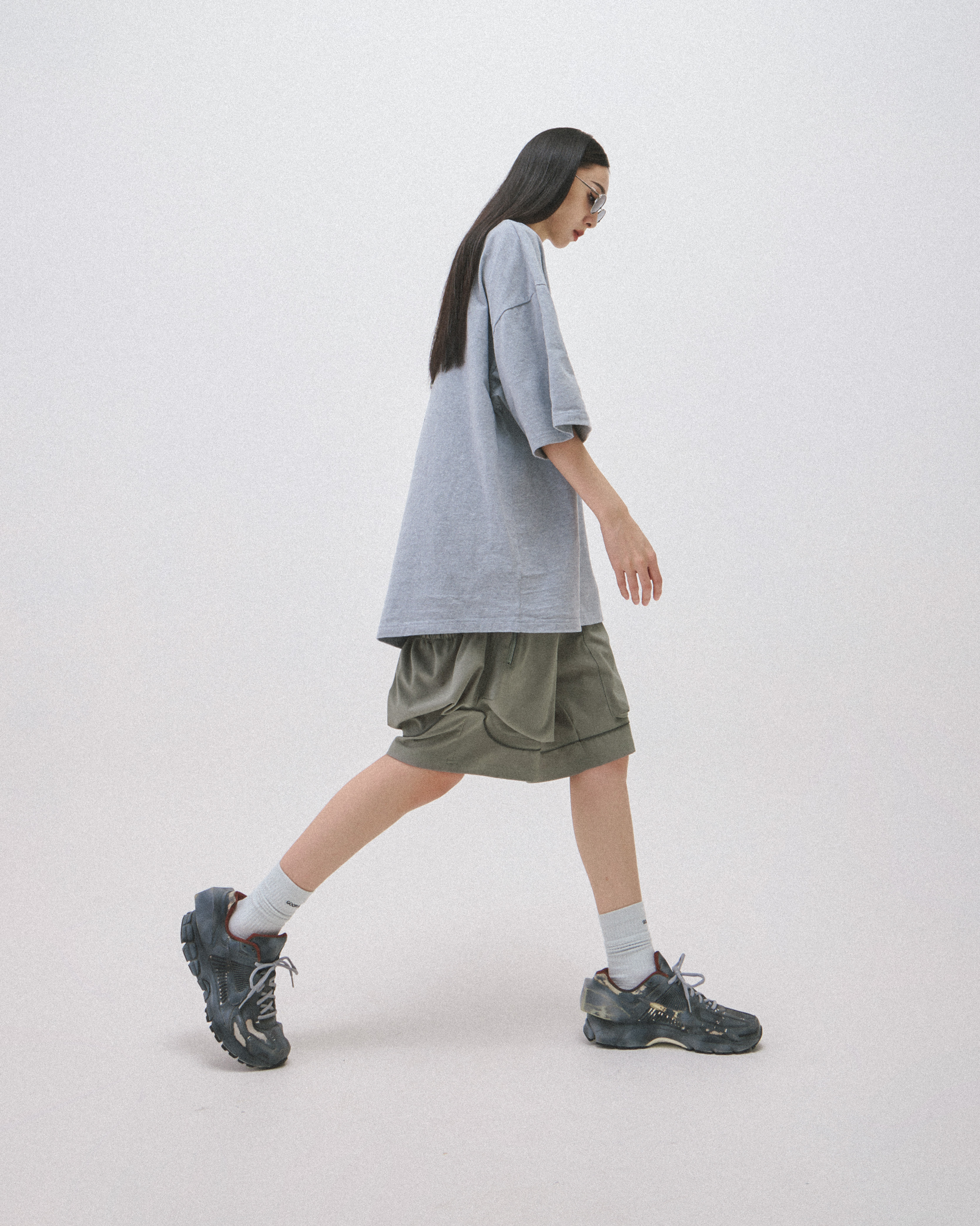 GOOPiMADE “LM-S01” G-Lightweight Utility Shorts - Sage