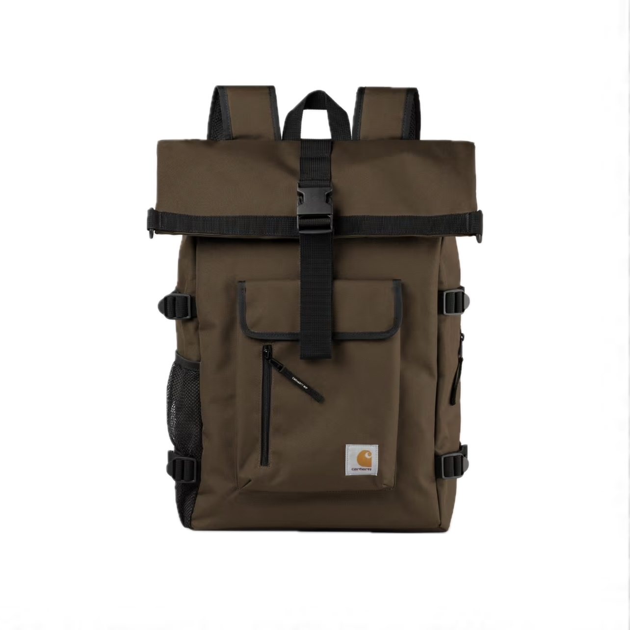 -(E3b)-CARHARTT WIP PHILIS BACKPACK  菲利斯 後背包 咖啡色-I031575