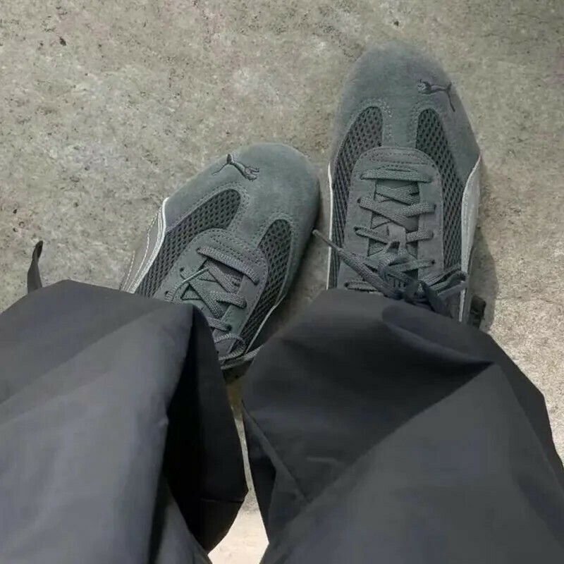 【逢甲 FUZZY】Puma Speedcat OG Archive 麂皮灰 賽車鞋 炭灰銀 網布 403902-03