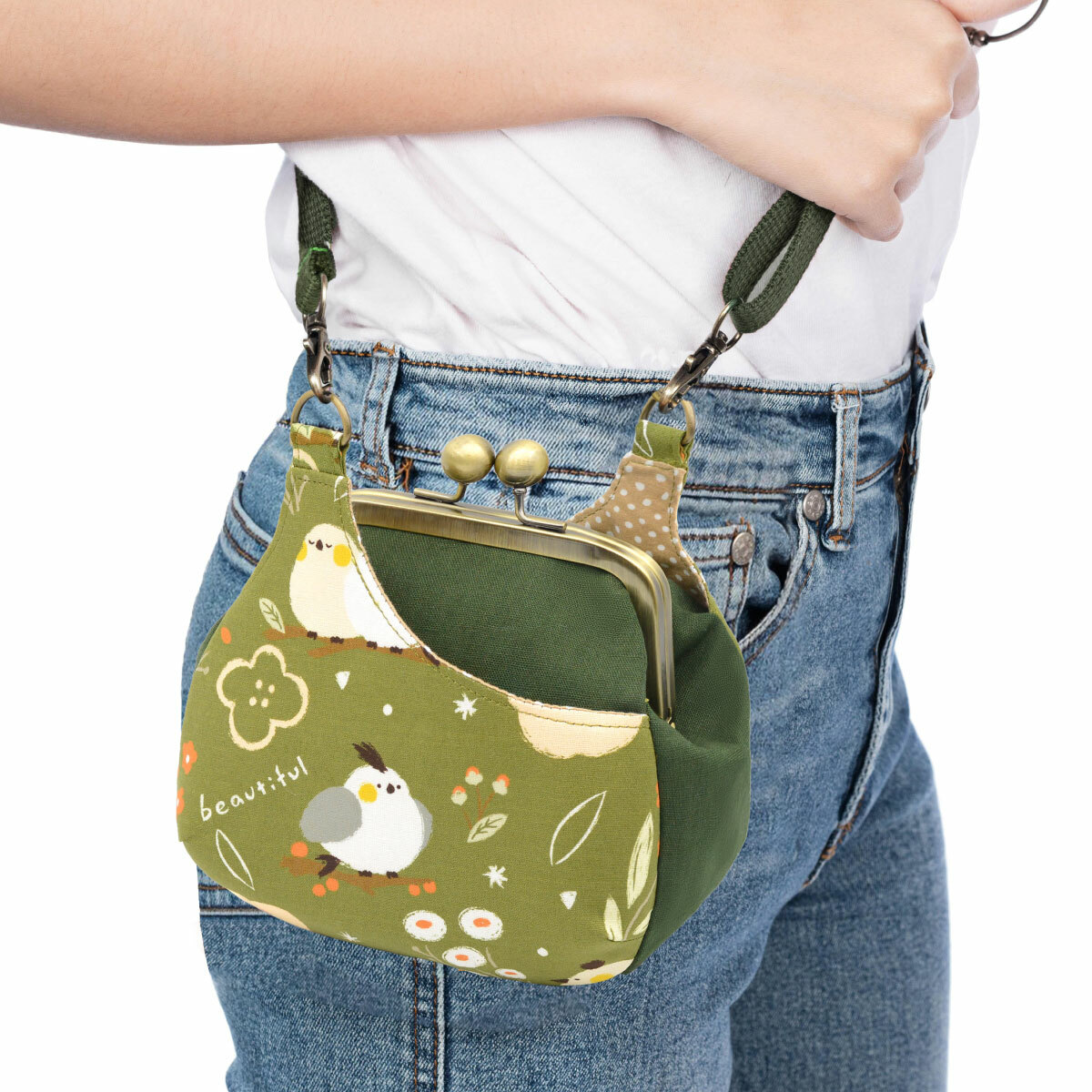 14公分梯形口金(鎖螺絲款)【贈梯形口金斜背包紙型】