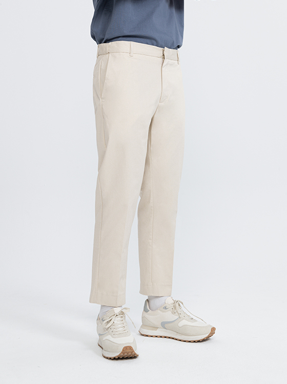 【期間限定】魔力腰頭錐形九分褲