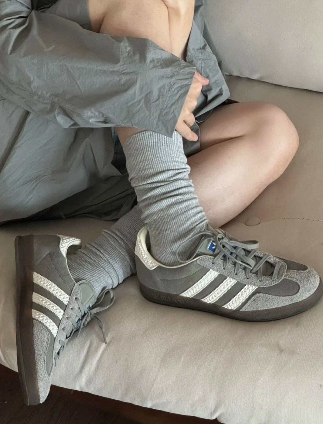 Adidas Originals Gazelle 灰 德訓鞋 麂皮 復古 岩灰