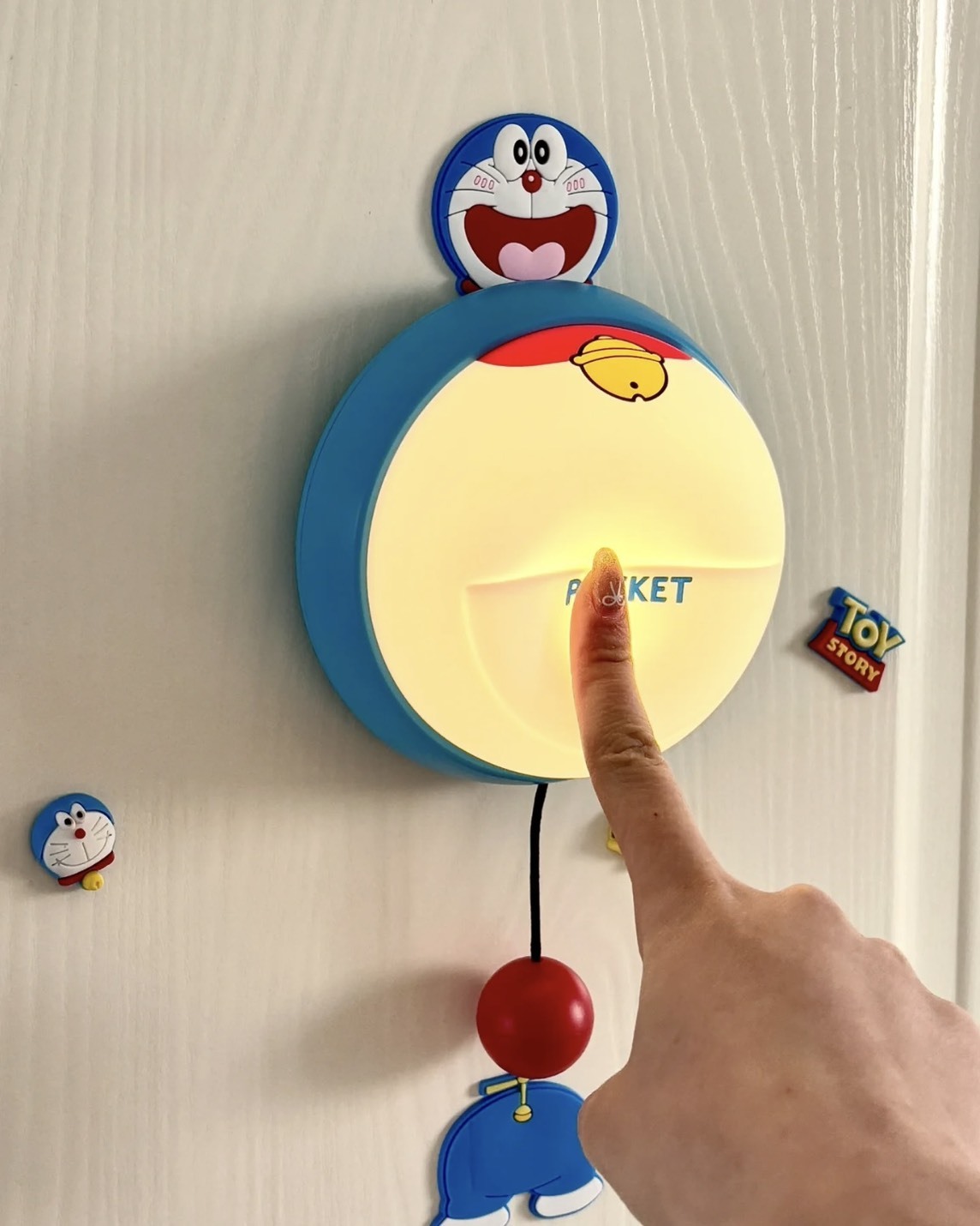 升級百寶袋小夜燈 哆啦A夢 伴睡燈 小叮噹夜燈