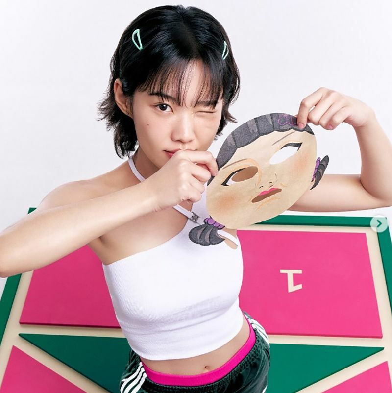 #現貨 BRING GREEN x 魷魚遊戲 聯名面膜 一盒十入 (茶樹5片+英熙5片)