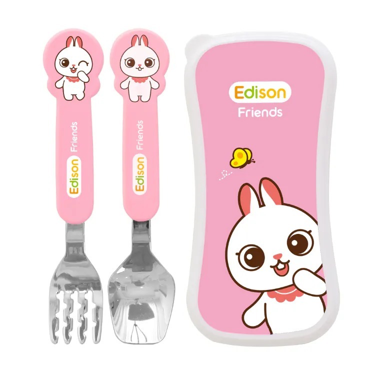 Edison Friends - 幼兒叉匙有盒套裝 （for 2歲以上）