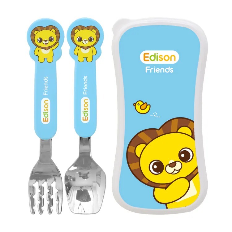 Edison Friends - 幼兒叉匙有盒套裝 （for 2歲以上）