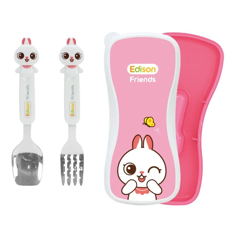 Edison Friends - 兒童叉匙有盒套裝