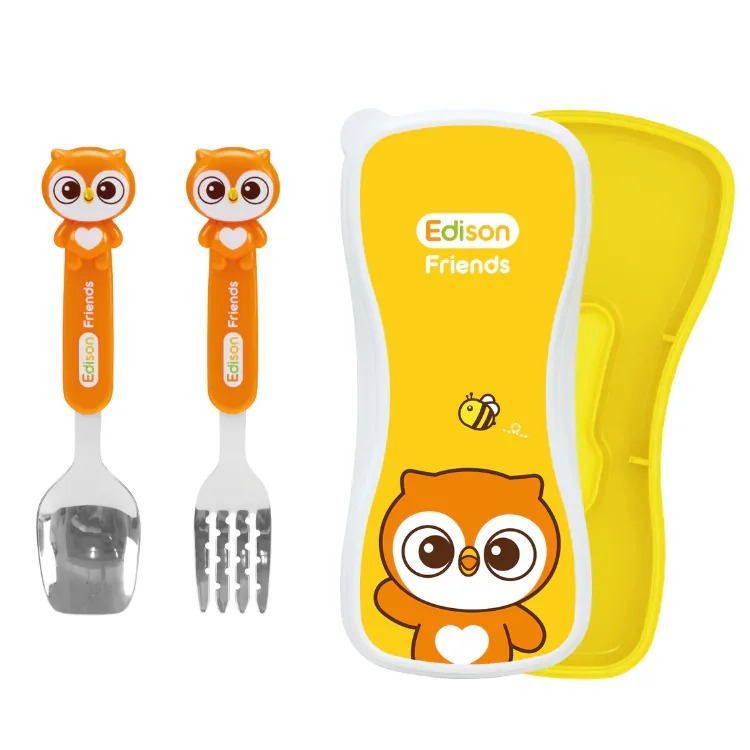 Edison Friends - 兒童叉匙有盒套裝