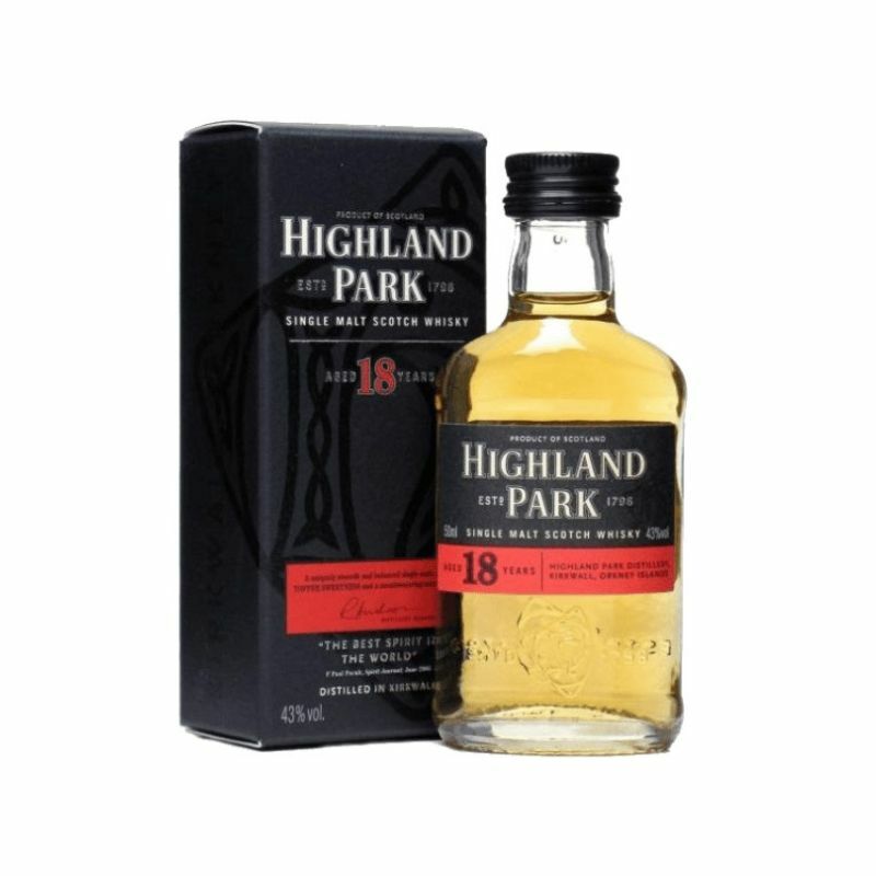 高原騎士18年 絕版紅標瓶小樣酒 50ml