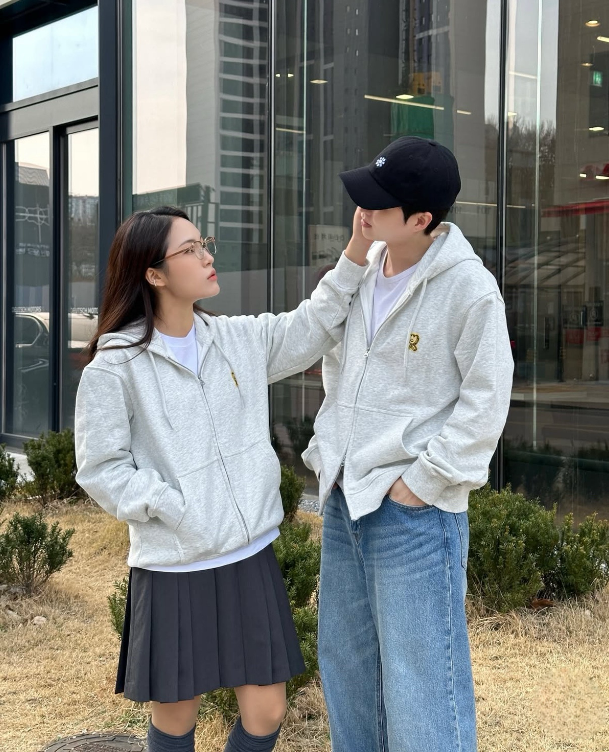 韓國🇰🇷連線 WACKY WILLY 刺繡小Logo連帽外套 棉外套 火柴人 4色(任買兩件711免運)/預購