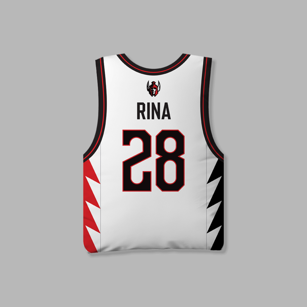 24-25「戰神把你抱緊緊」球衣造型抱枕 (女神全16款）