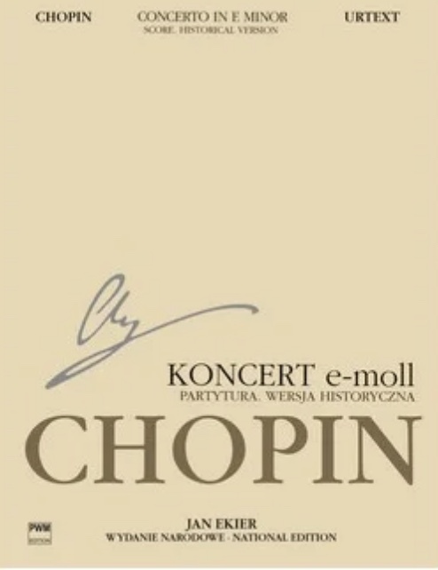 《Chopin: e小調鋼琴協奏曲，作品11》(歷史版總譜) 波蘭國家版