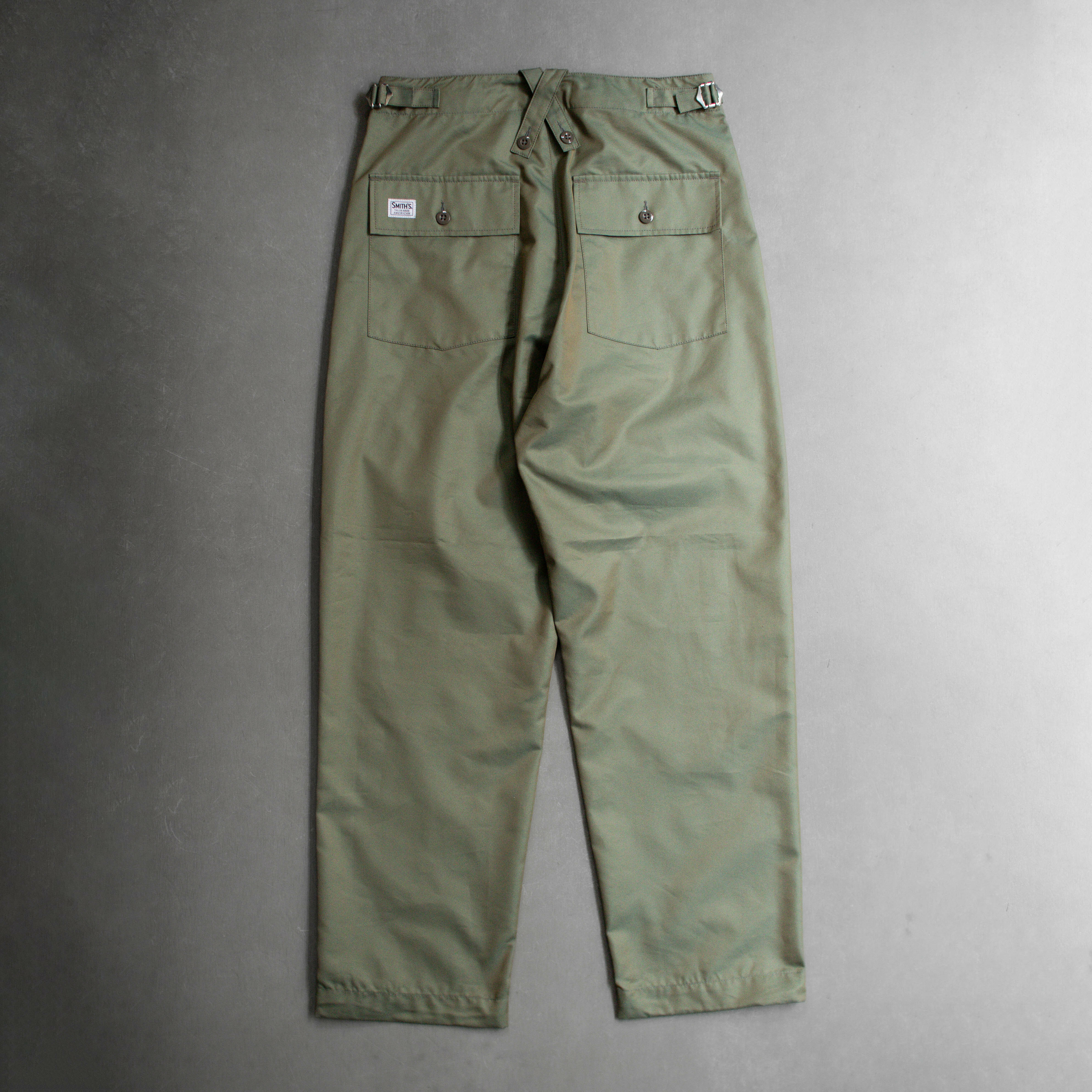 SMITH'S AMERICAN PORTBELLO UK BAKER PANTS 玉蟲調 軍綠 工作長褲