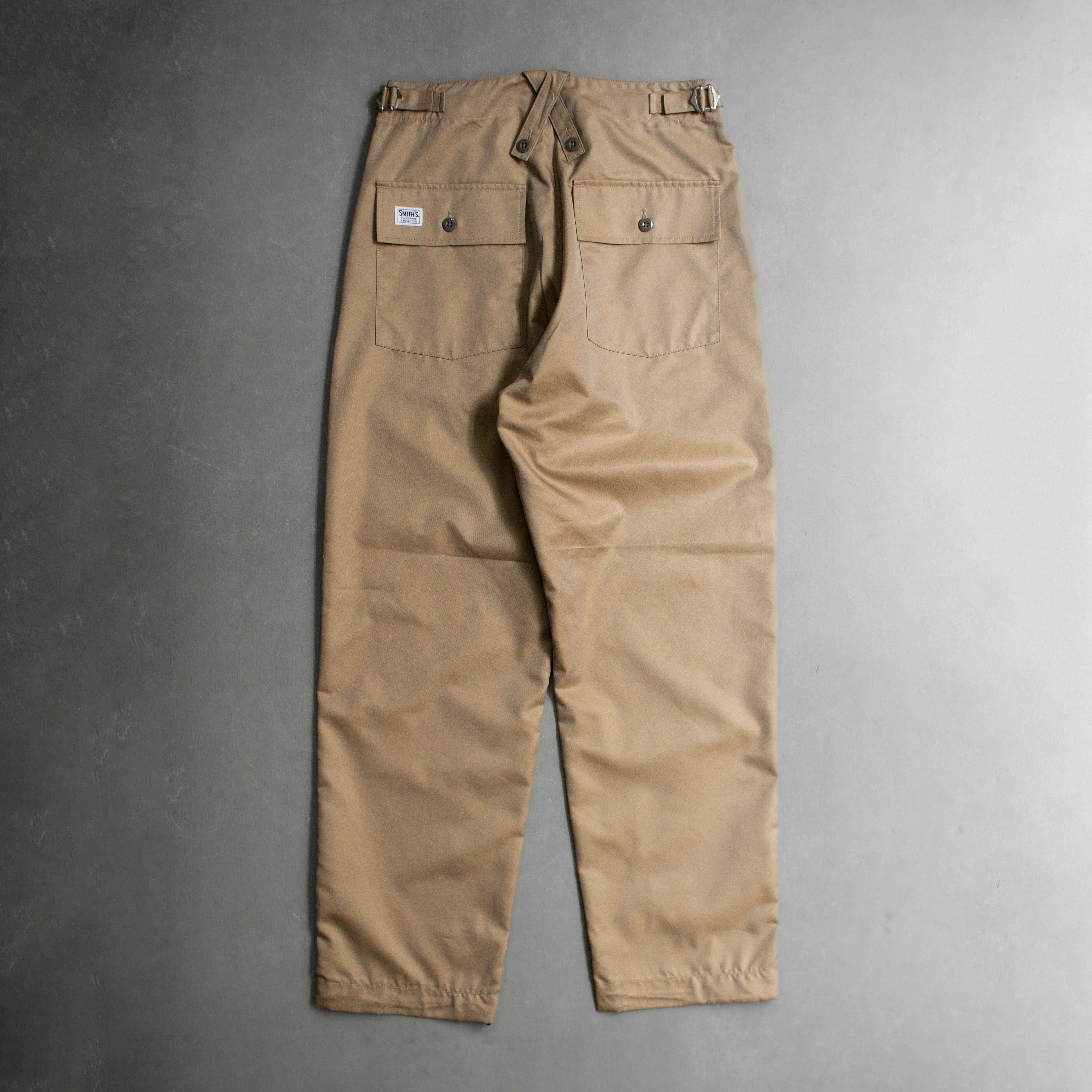 SMITH'S AMERICAN PORTBELLO UK BAKER PANTS 玉蟲調 卡其 工作長褲