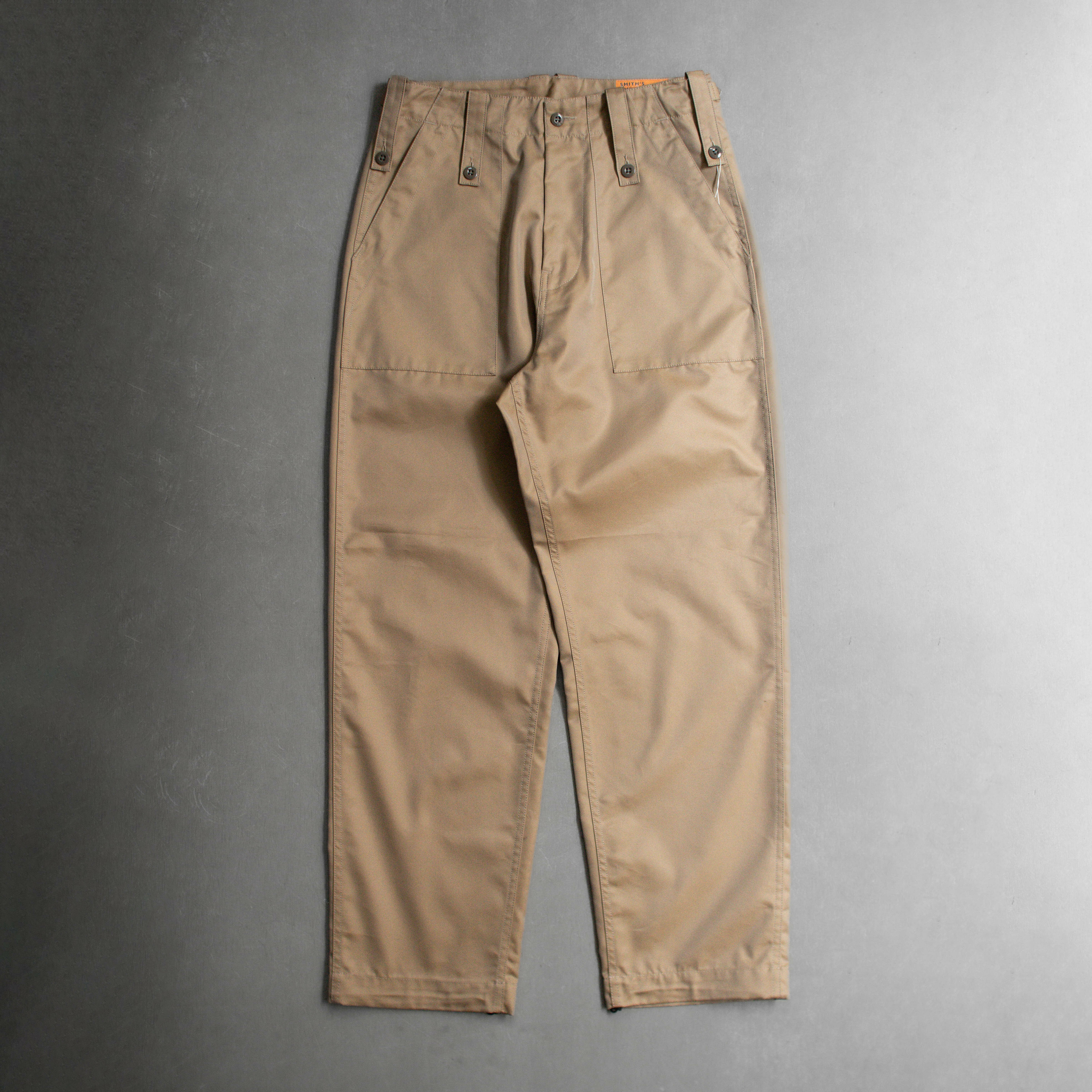 SMITH'S AMERICAN PORTBELLO UK BAKER PANTS 玉蟲調 卡其 工作長褲