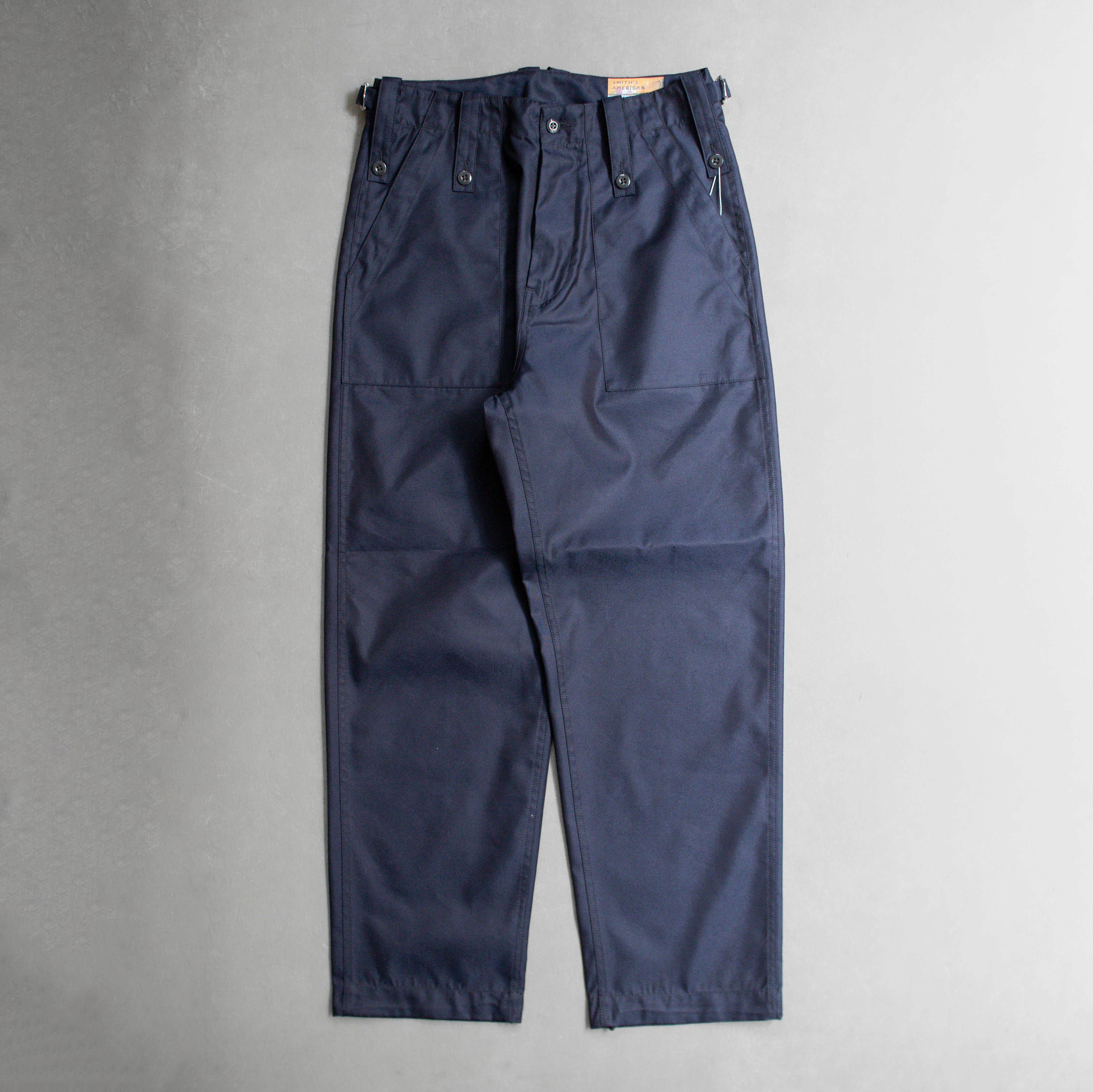 SMITH'S AMERICAN PORTBELLO UK BAKER PANTS 玉蟲調 深藍 工作長褲
