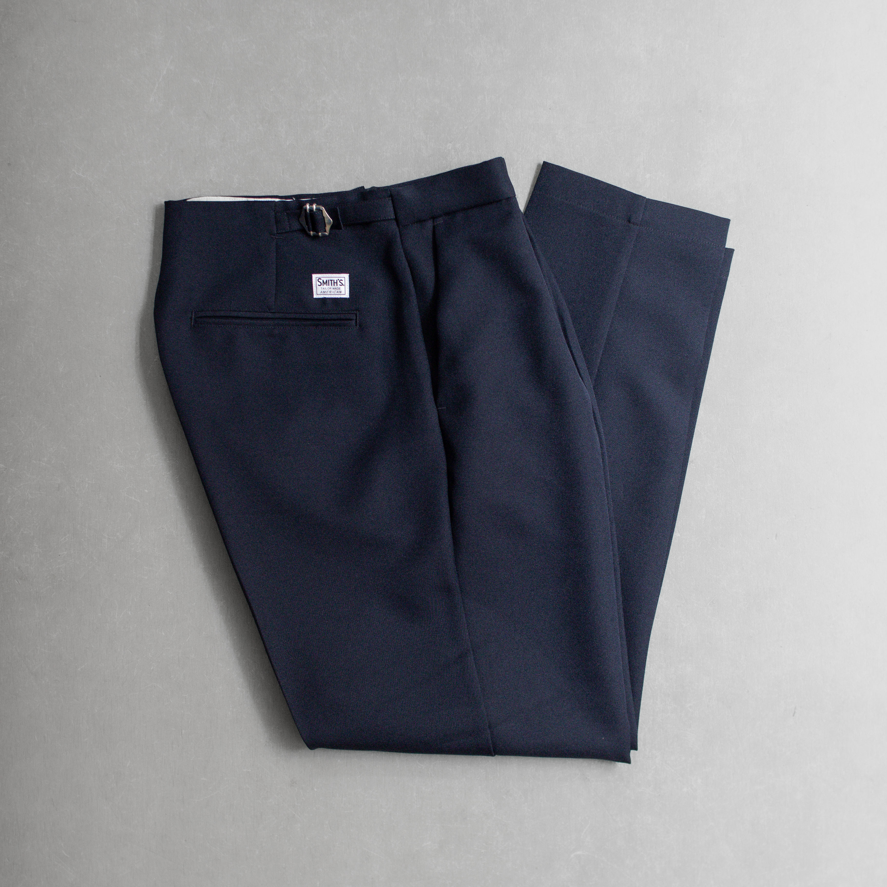 SMITH'S AMERICAN CONTINENTAL TROUSERS 歐洲 深藍 西裝 長褲