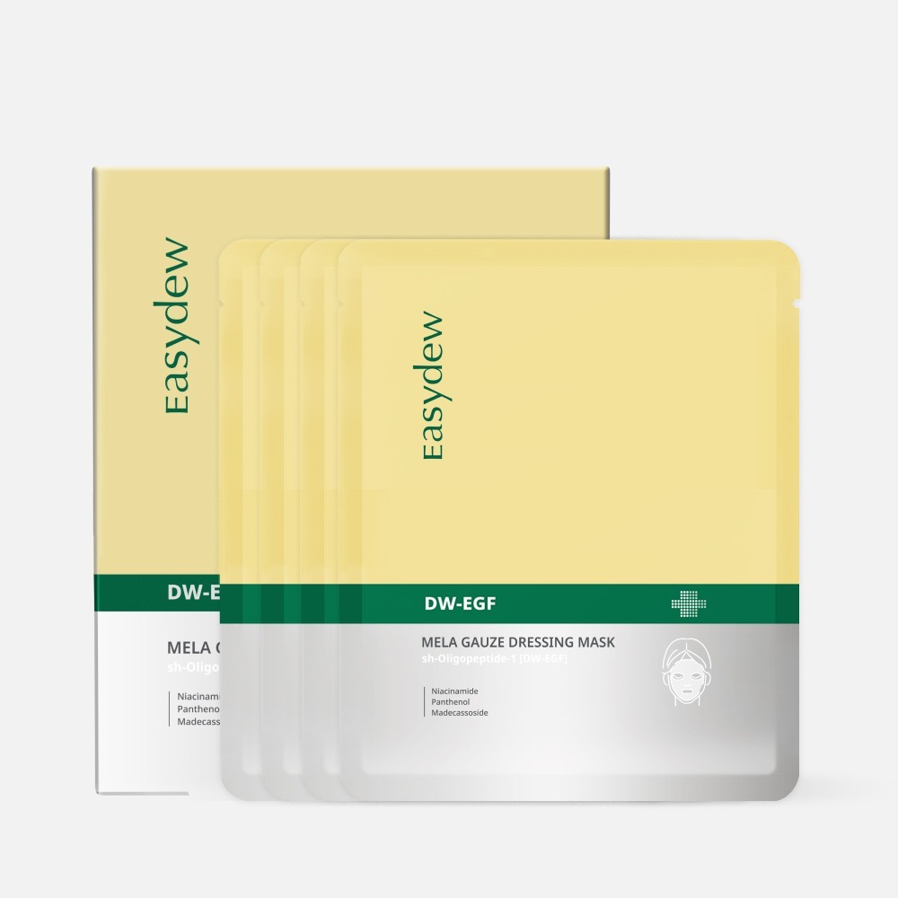 Easydew DW-EGF Mela Gauze Dressing Mask [4PCS/BOX]