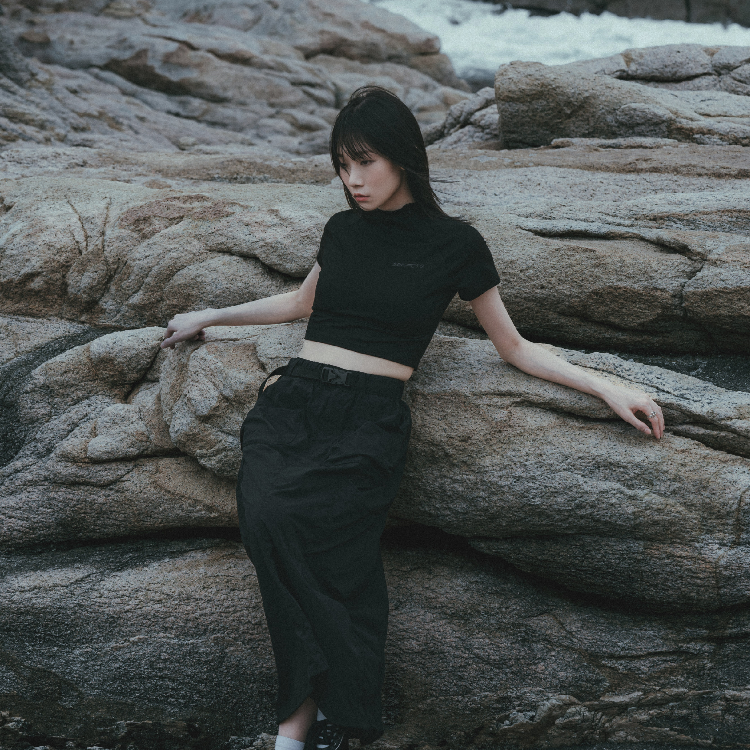 SENSE x OCTO Zip Cropped Top [OS-WT1]