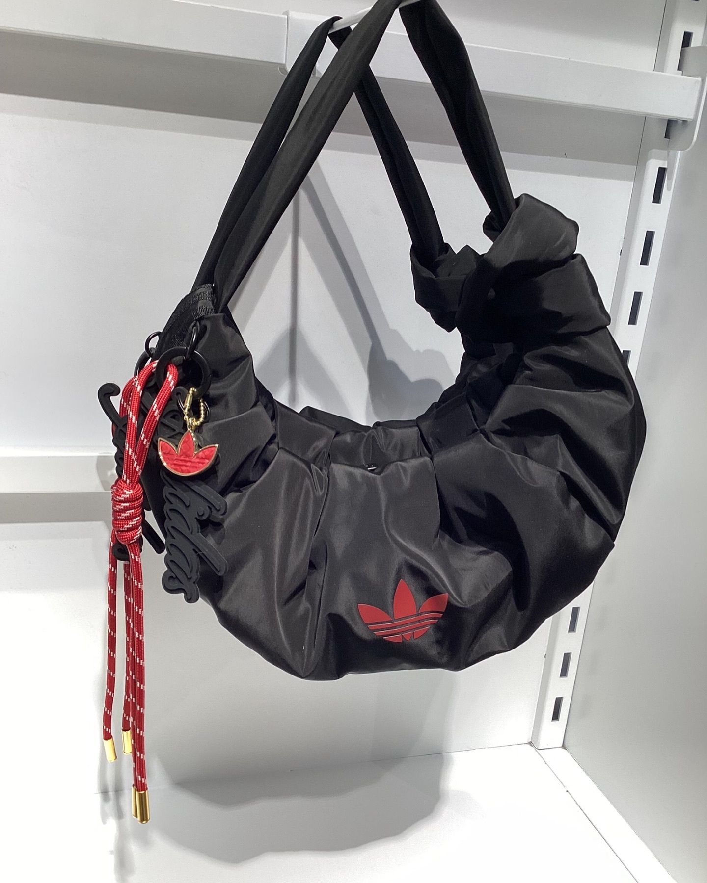 ADIDAS ORIGINALS  BAG CNY BLACK 黑紅 蛇年 雲朵包 羊角包