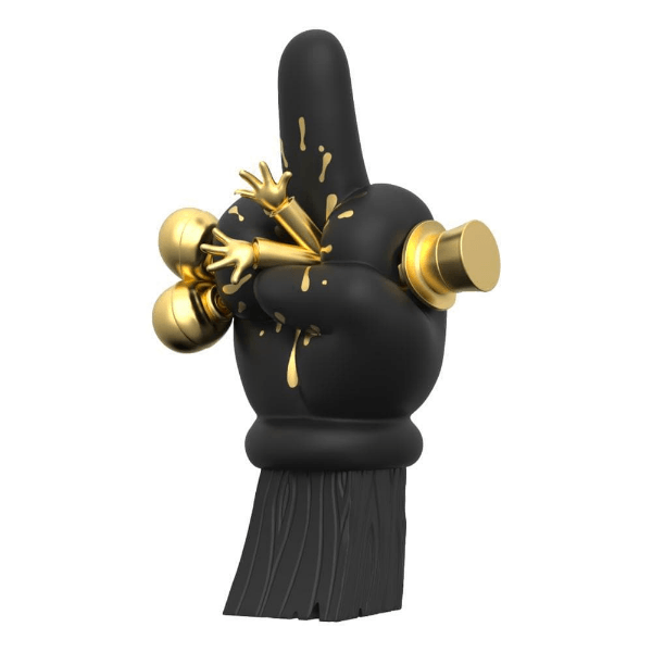 MIGHTY JAXX TRUST NO ONE (BLACK AND GOLD Version) by Abell Octovan