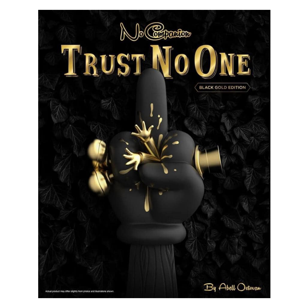 MIGHTY JAXX TRUST NO ONE (BLACK AND GOLD Version) by Abell Octovan