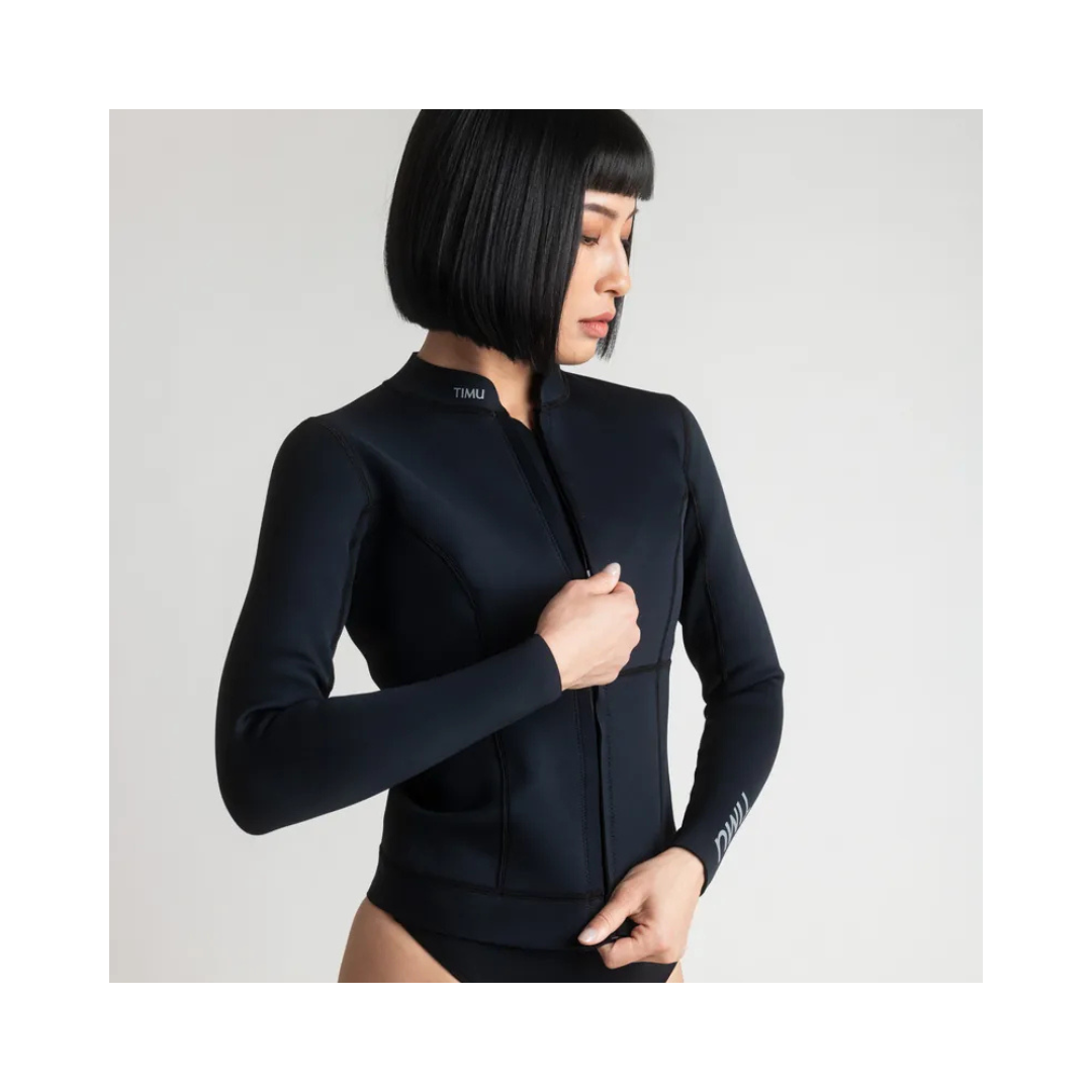 [預購]▲TIMU 1.5mm NEO 防寒潛水外套 / Black 經典黑