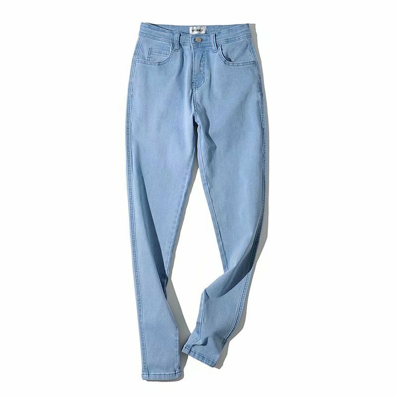 高腰彈力牛仔褲 五色