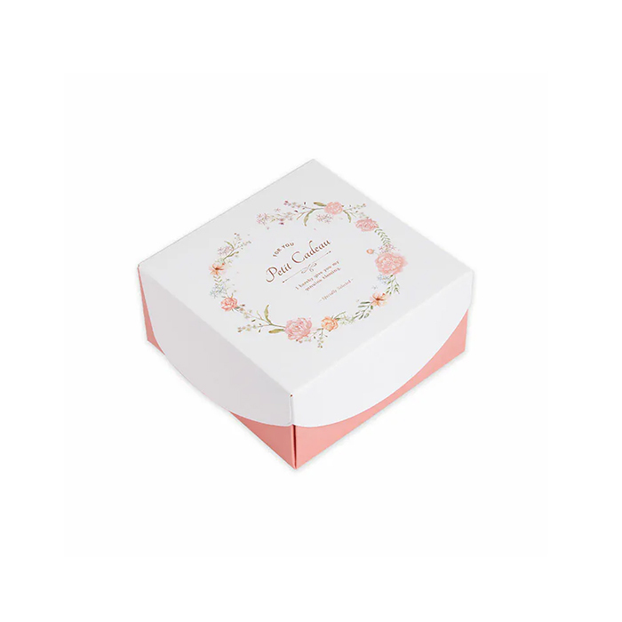 英式點心盒 微甜森林-粉 10入/包 10.5*10.5*5cm【3-2912017】