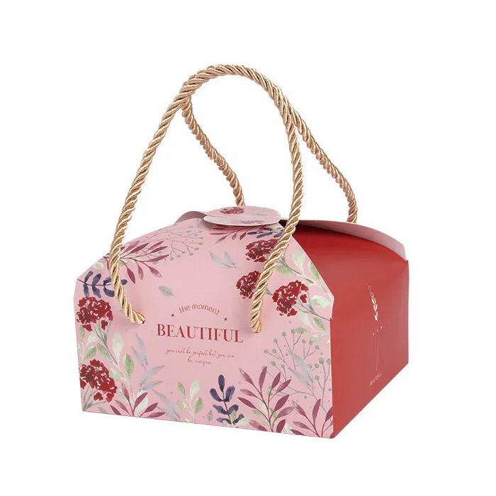 雙扣提盒 HANA 10入/包 14.9*12.7*10cm【3A17-114907】