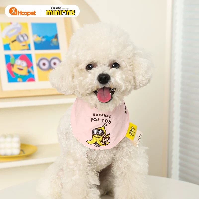 环球影城小黄人系列 小黄人双面香蕉口水巾