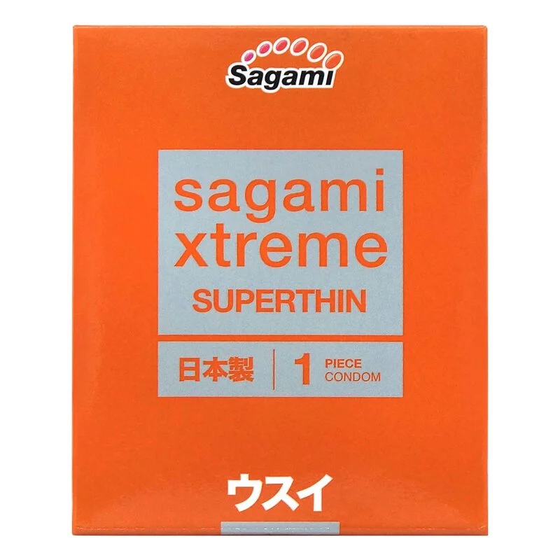 Sagami Xtreme Superthin (2nd generation) 1's Pack Latex Condom