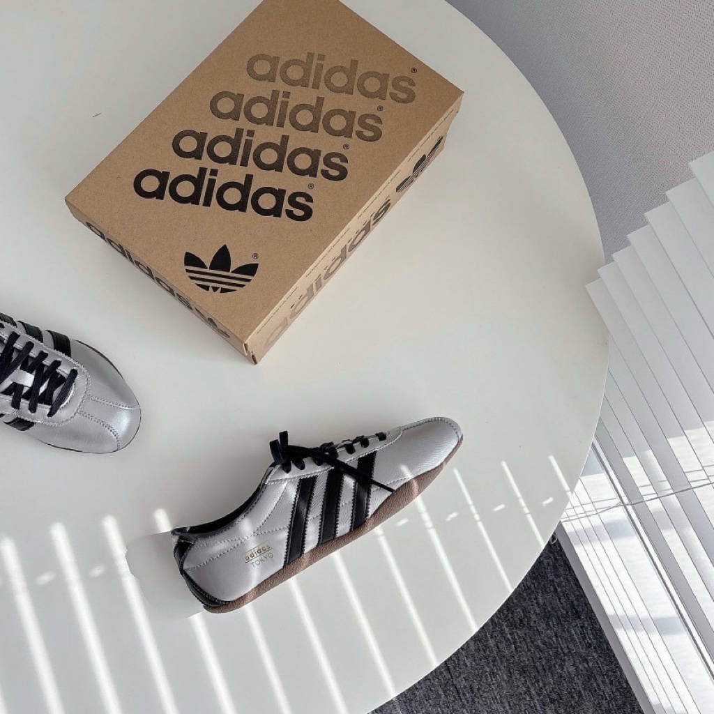 Adidas Originals Tokyo Decon 日本限定 東京 白銀 銀色 薄底 復古鞋 JQ3024
