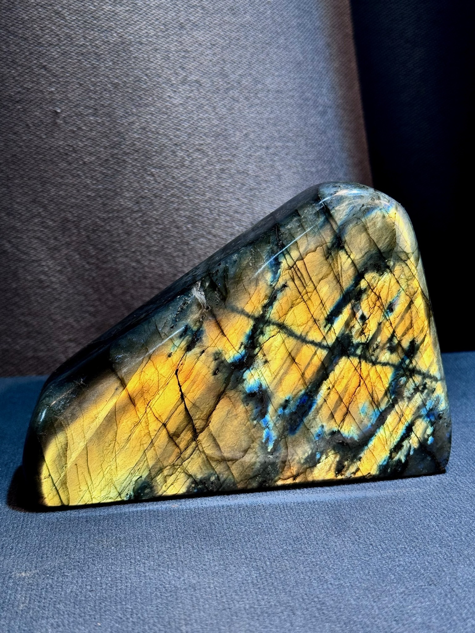 拉長石擺件 8006