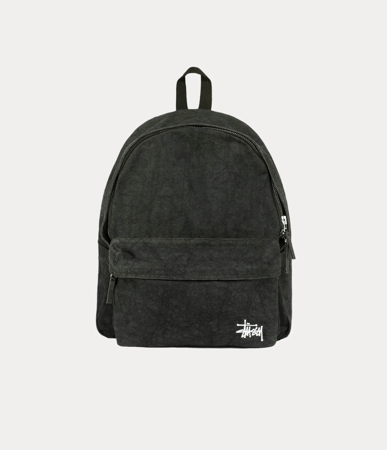 Stussy Canvas Backpack Washed Black