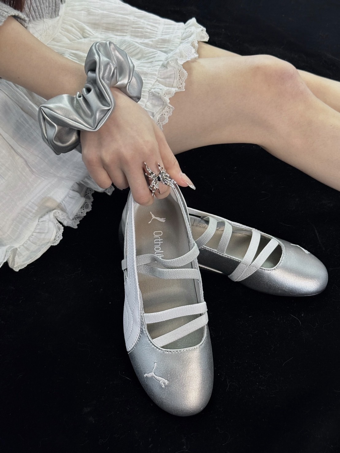 Puma Speedcat Ballet "Silver White" 銀白色 芭蕾舞鞋 401581-01