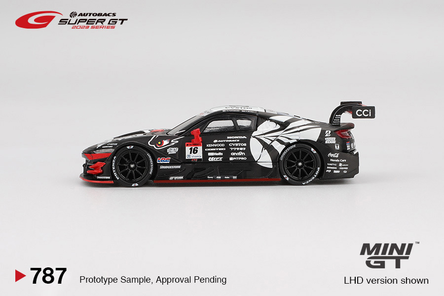 【預訂】Mini GT #787 Honda NSX-GT "Type S" GT500  #16 "ARTA MUGEN NSX-GT " ARTA 2023 SUPER GT Series / SUPER GT Blister Packaging