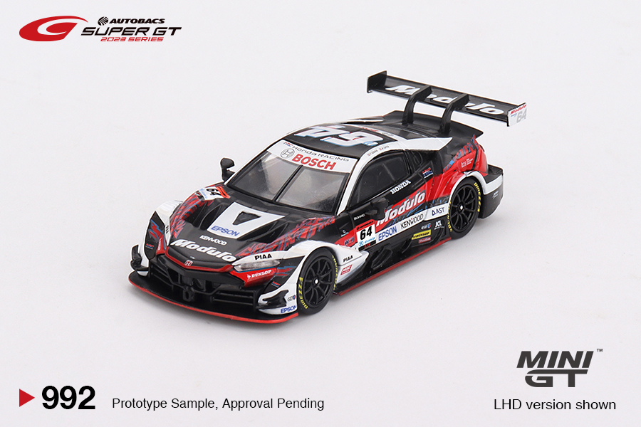 【預訂】Mini GT #992 Honda NSX-GT "Type S" GT500  #64 "Modulo NSX-GT" Modulo Nakajima Racing 2023 SUPER GT Series / SUPER GT Blister Packaging