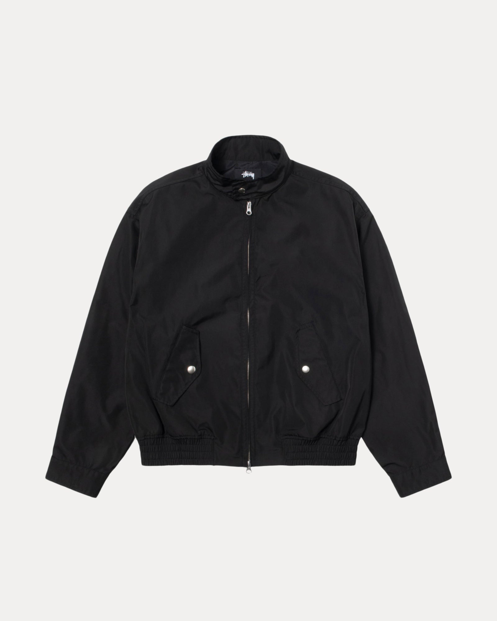 ジャケット・アウター STUSSY SURF TEAM HARRINGTON JACKET 25SS Stussy Surf Team Harrington Jacket Black Men's - SS25 - US