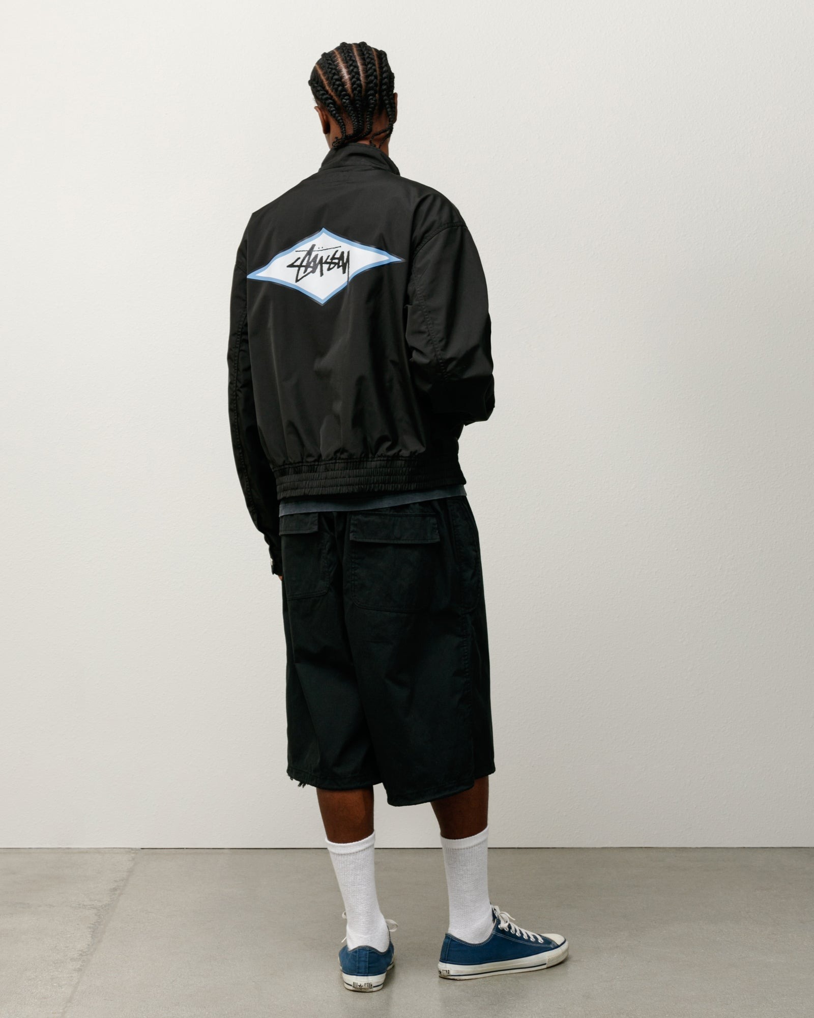 2025SS STUSSY SURF TEAM HARRINGTON JACKET 背後字體夾克外套現貨