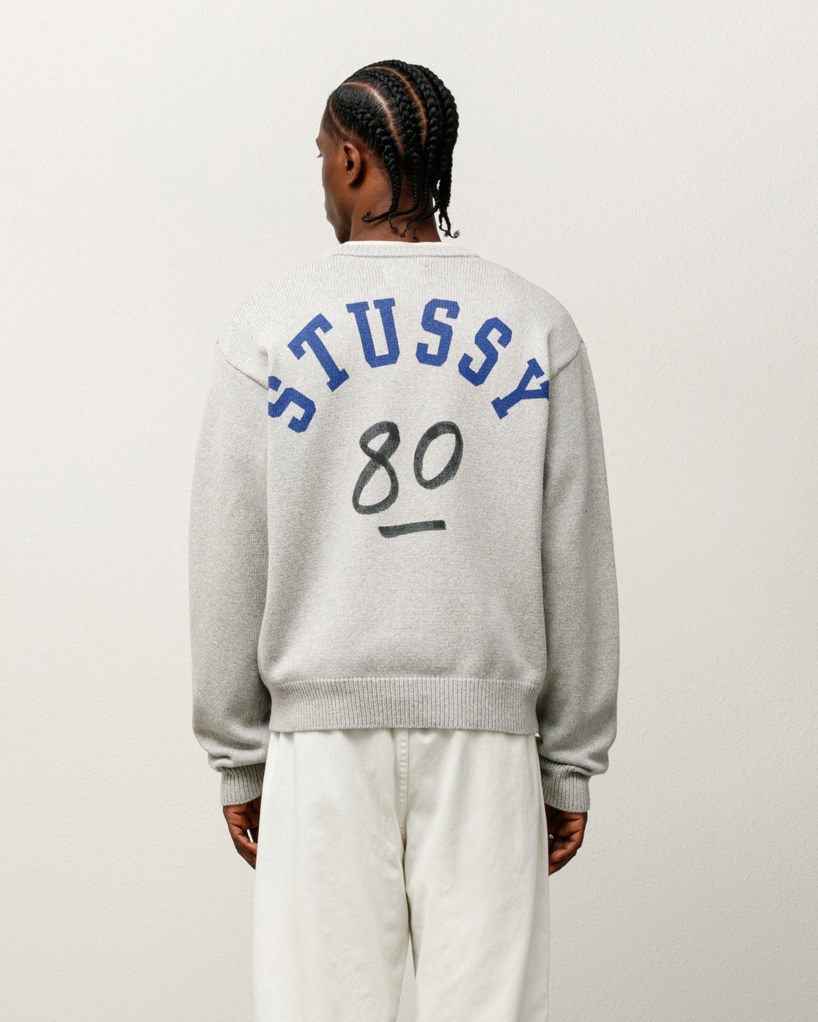 2025SS STUSSY HANDWRITTEN SWEATER 字體針織毛衣現貨117263