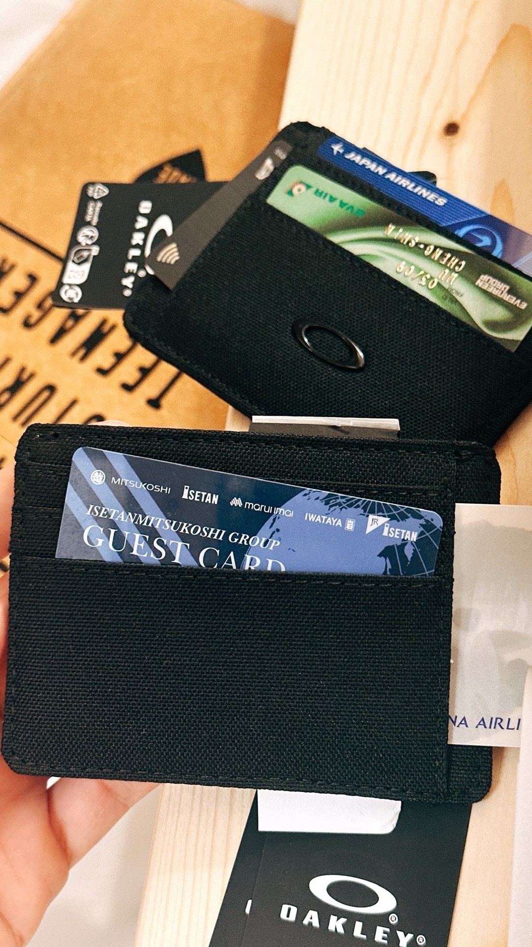 🇯🇵 Oakley JAPAN  card case 輕便錢包