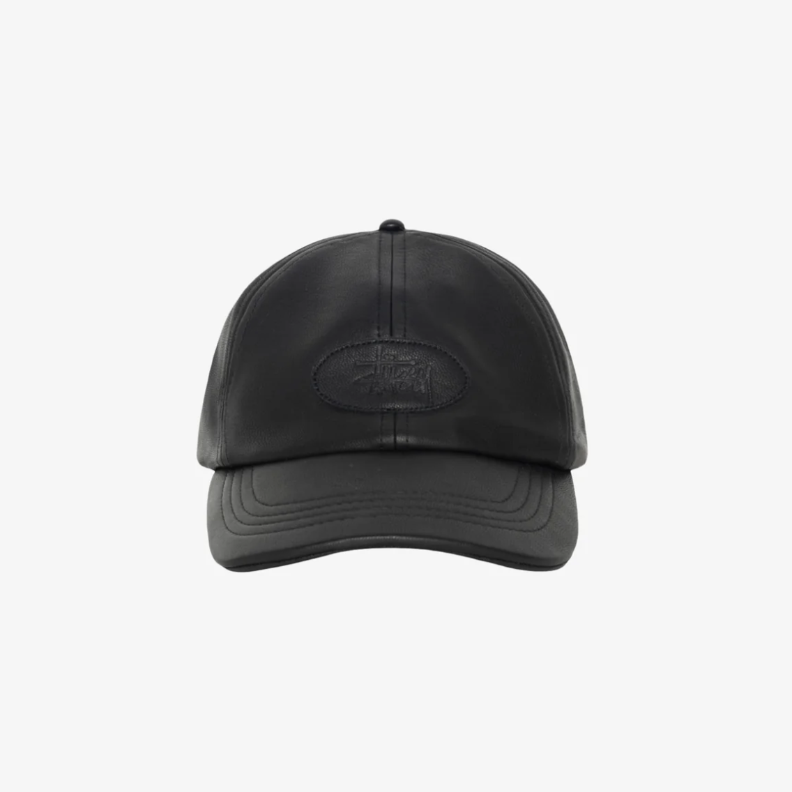 2025SS STUSSY LP LEATHER PATCH STRAPBACK CAP 皮革 老帽 帽子 現貨 1311166