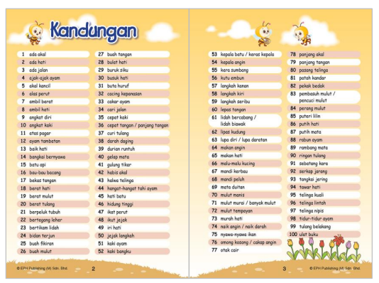EPH 100小学常用马来成语