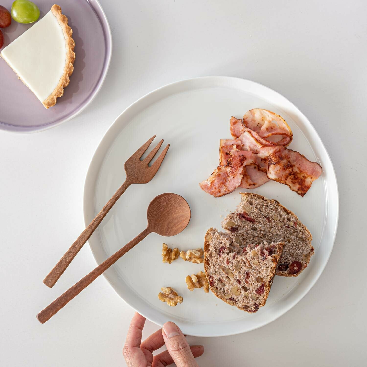 miyama 深山窯 luonto 不規則邊 甜點盤