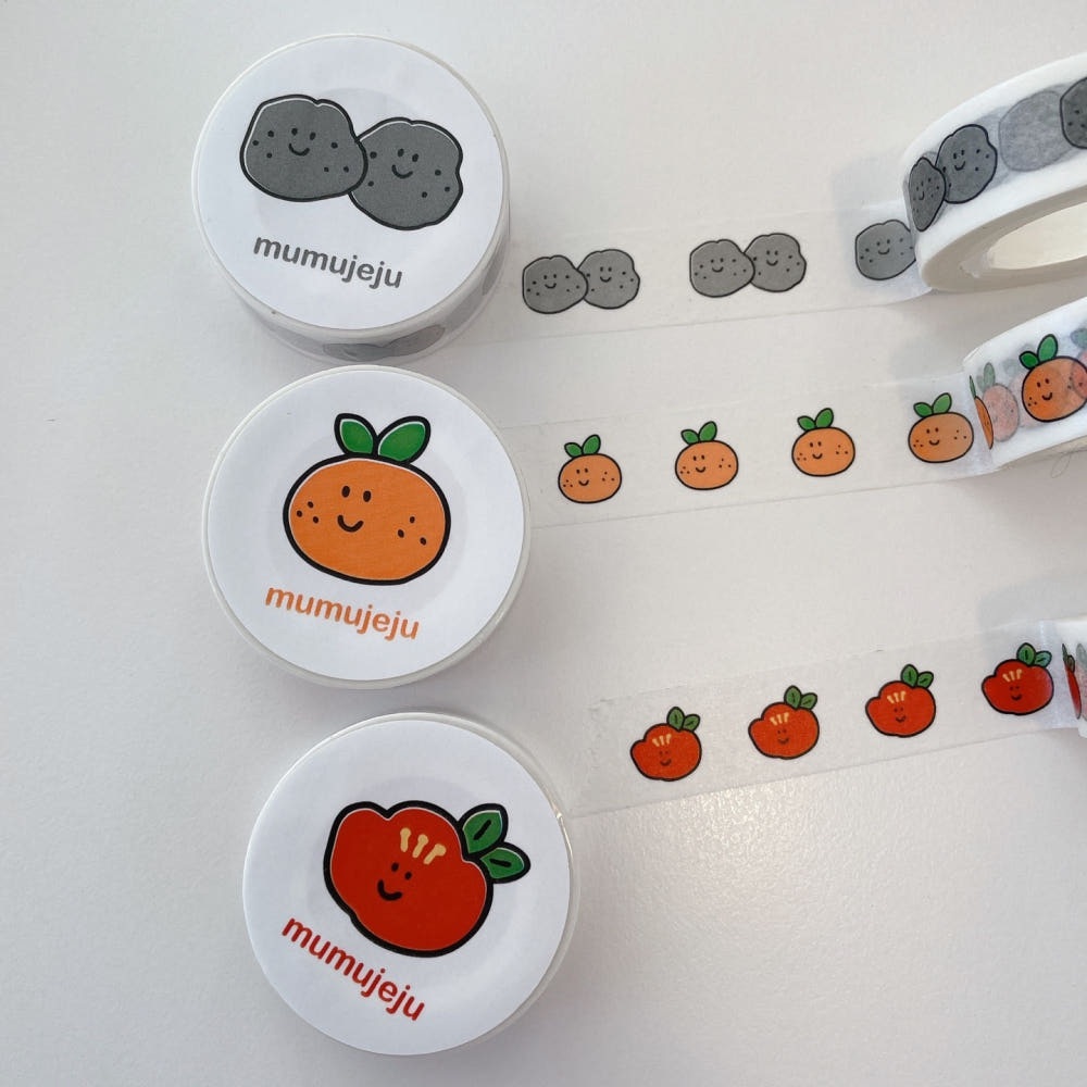 關於濟州島橘子小文具