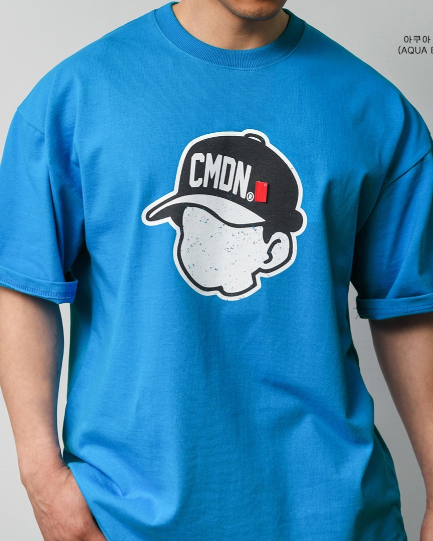 CMON卡通人像 寬鬆版型短袖T
