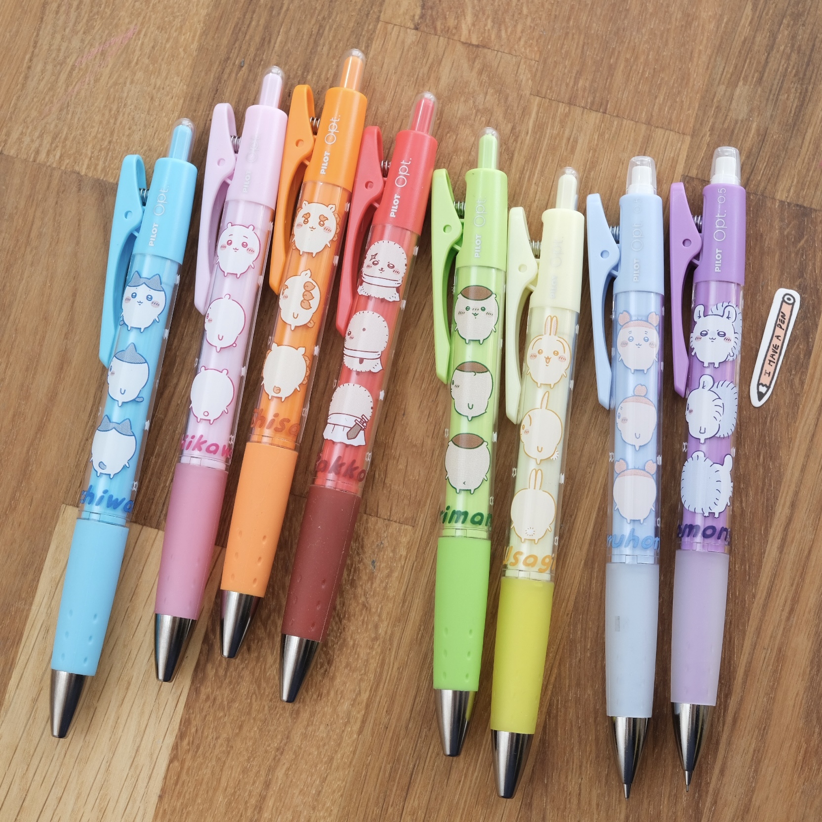 Chiikawa 吉伊卡哇 x Opt. 0.5mm 自動鉛筆｜PILOT 日本