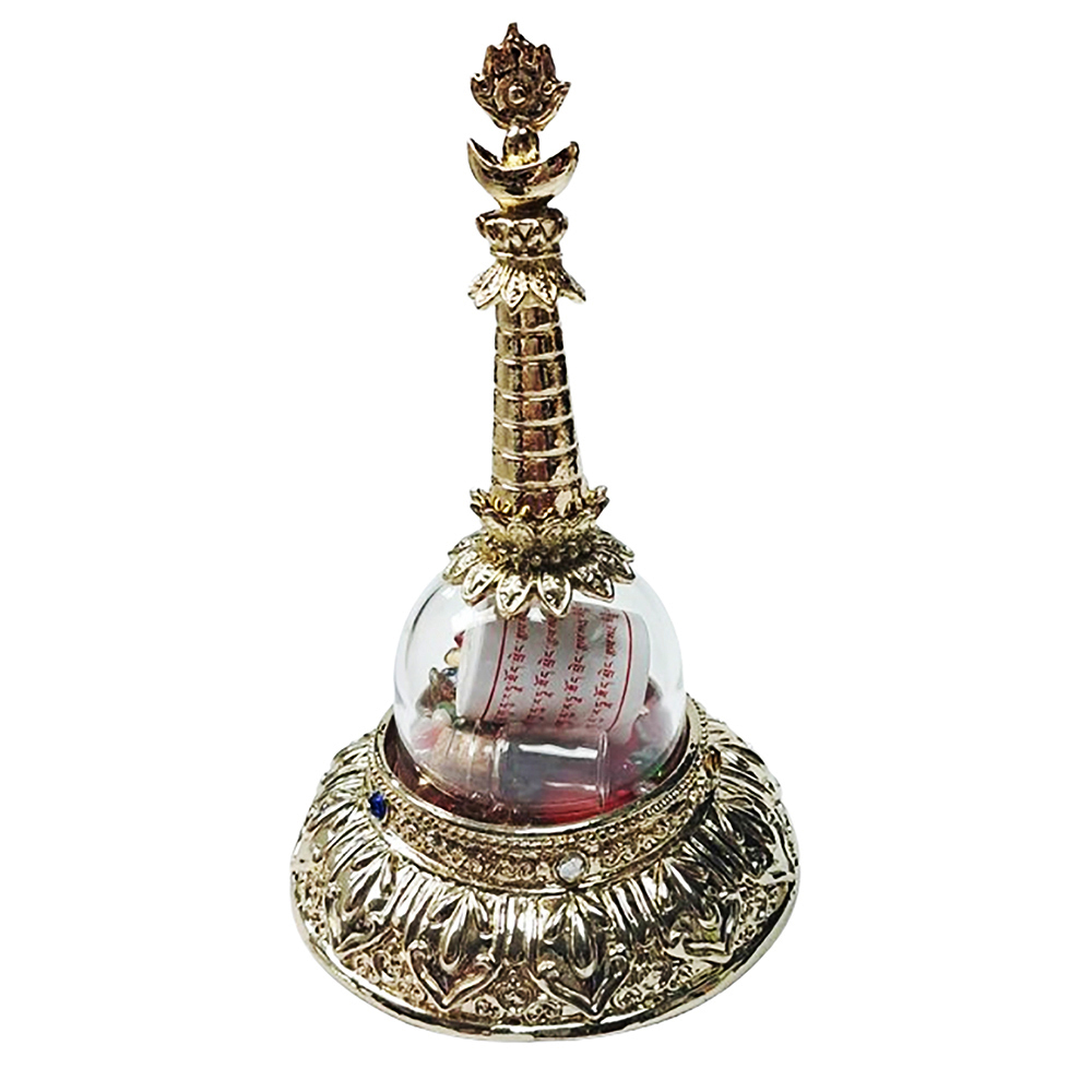 財神咒塔{裝臟財神咒甘露丸寶石}財神寶瓶【十方】144963