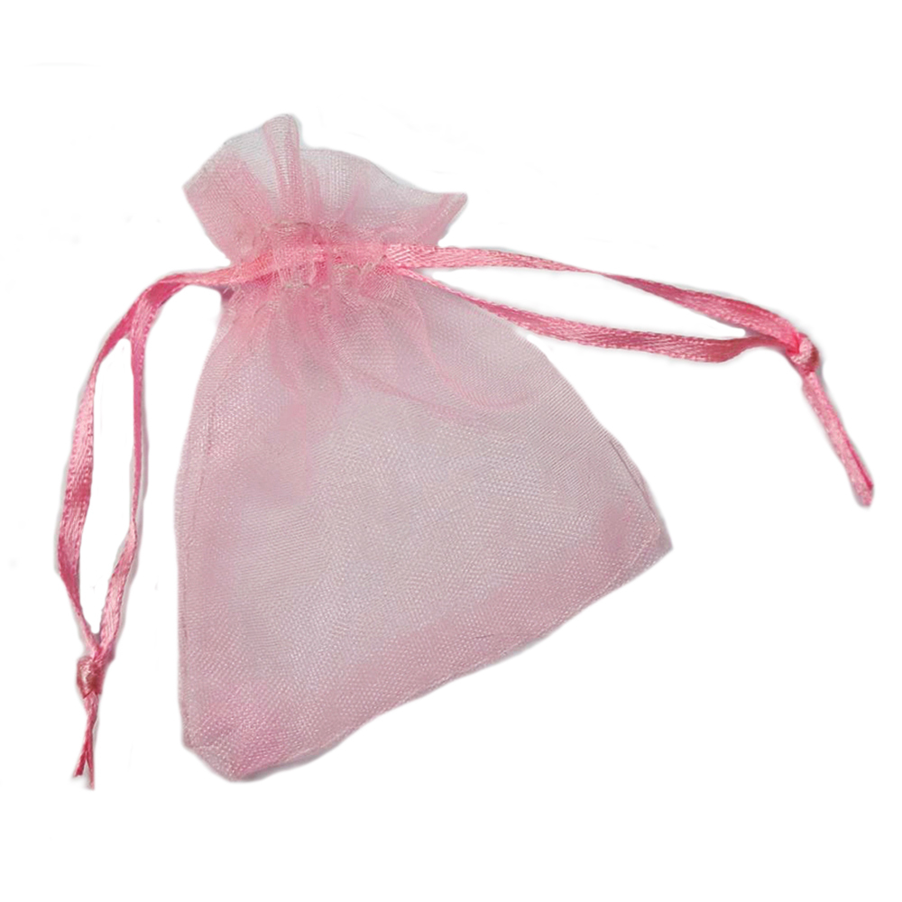 粉紅色飾品紗袋【十方】123149